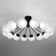 Потолочная люстра Eurosvet Vinter 201057 LED черный a072623