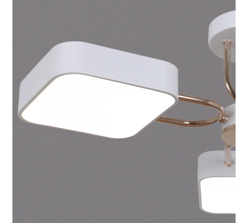 Потолочная люстра Reluce 03362-0.3-05 WH+FGD Потолочная люстра Reluce 03362-0.3-05 WH+FGD