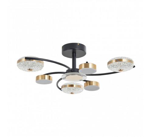 Потолочная люстра Arte Milano Ferrara 279169/3+3 BK/GD