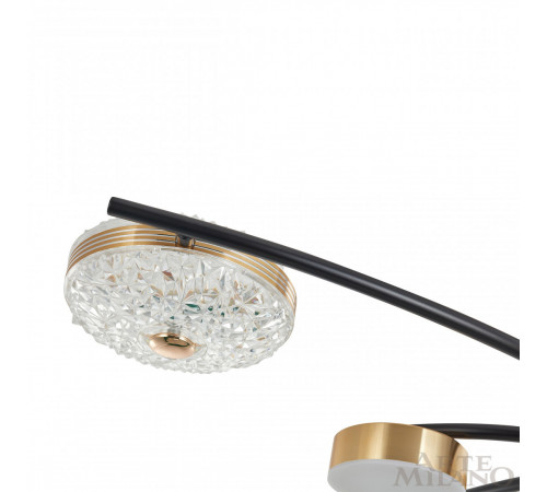 Потолочная люстра Arte Milano Ferrara 279169/4+4 BK/GD