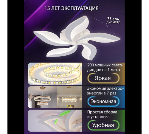 Потолочная люстра Natali Kovaltseva LED LAMPS 81459 Потолочная люстра Natali Kovaltseva LED LAMPS 81459