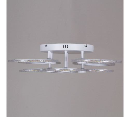 Потолочная люстра Reluce 51150-0.3-4+4 WH Потолочная люстра Reluce 51150-0.3-4+4 WH