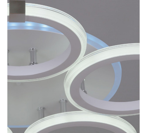 Потолочная люстра Reluce 06319-3.3-05 WH+CR (RGB) Потолочная люстра Reluce 06319-3.3-05 WH+CR (RGB)