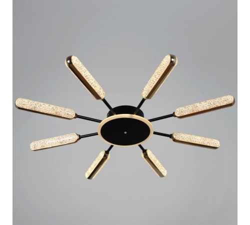 Потолочная люстра Reluce 08290-0.3-08 BK+GD