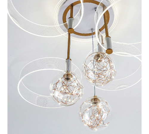 Потолочная люстра LED4U L1040-750 WT