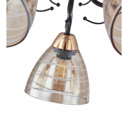 Подвесная люстра Arte Milano Napoli 331234/8 BK+FGD