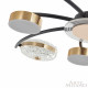 Потолочная люстра Arte Milano Ferrara 279169/4+4 BK/GD