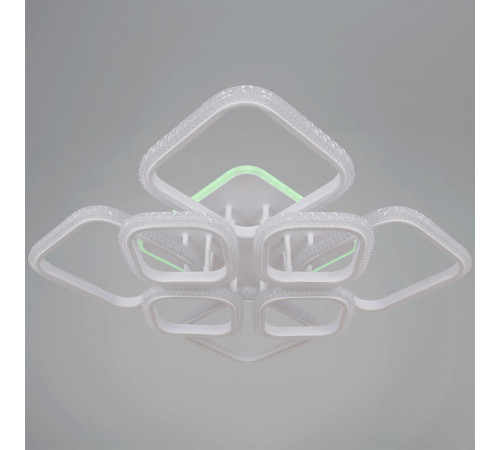 Потолочная люстра Reluce 06335-0.3-4+4A WH (RGB) Потолочная люстра Reluce 06335-0.3-4+4A WH (RGB)