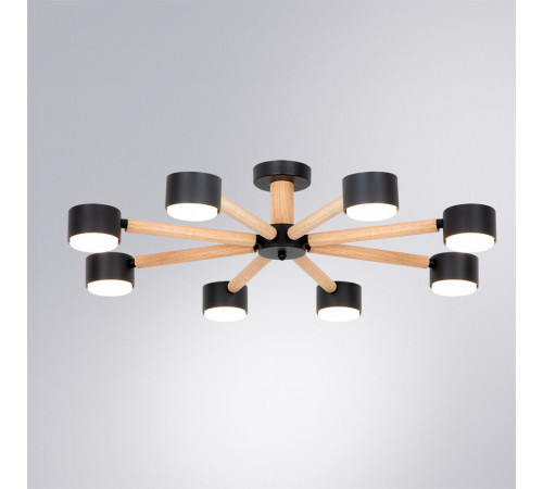 Потолочные люстры Arte Lamp Tenda A1624PL-8BK