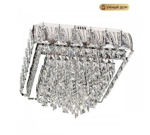 Потолочная люстра LED4U L9437-500-500 CR с УД Потолочная люстра LED4U L9437-500-500 CR с УД