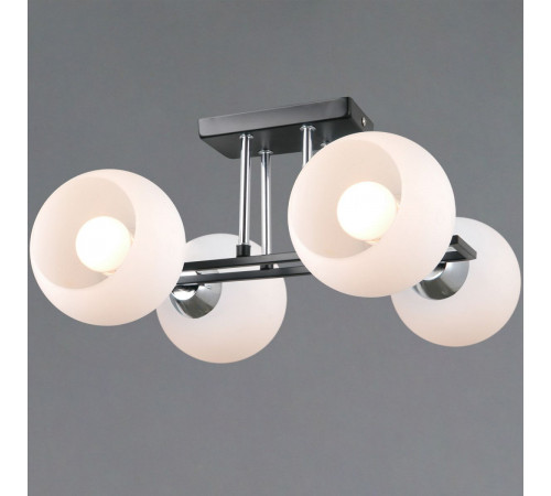 Потолочная люстра Illumico IL0791-4CSQ-25 BK CR TRENTO Потолочная люстра Illumico IL0791-4CSQ-25 BK CR TRENTO