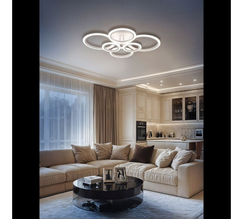 Потолочная люстра Natali Kovaltseva Home LED SMART 84000 Потолочная люстра Natali Kovaltseva Home LED SMART 84000