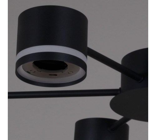 Потолочная люстра Reluce 06730-0.3-06 GX53 BK