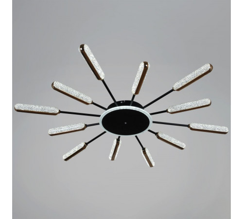 Потолочная люстра Reluce 08290-0.3-12 BK+GD