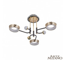 Потолочная люстра Arte Milano Ferrara 273210/6 BK/GD