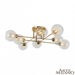Потолочная люстра Arte Milano Neapolis 272880/8 GD