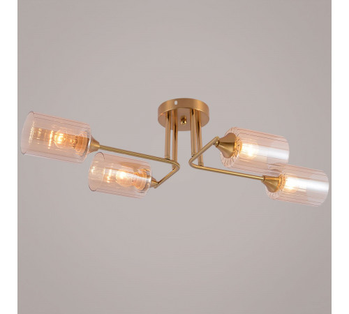 Потолочная люстра Reluce 19610-0.3-04 COPPER