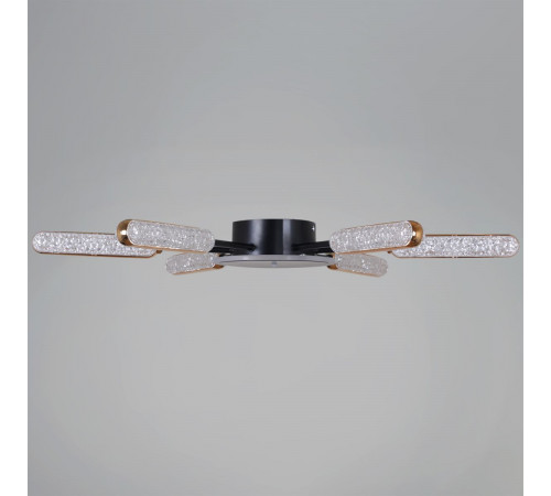 Потолочная люстра Reluce 08290-0.3-06 BK+GD