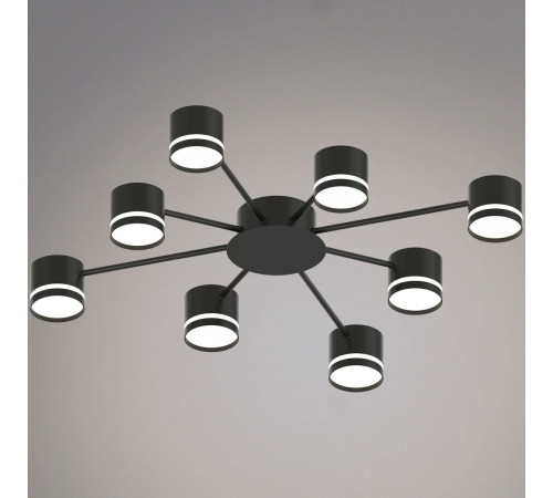 Потолочная люстра Reluce 06730-0.3-08 GX53 BK