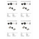 Потолочная люстра Vitaluce V2823-1/4PL