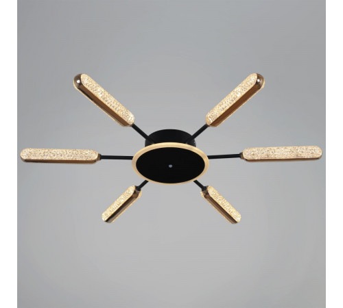 Потолочная люстра Reluce 08290-0.3-06 BK+GD