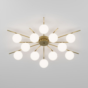 Потолочная люстра Eurosvet Sabina 302001/12 латунь Smart a072017