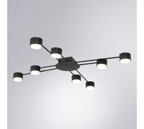 Потолочные люстры Arte Lamp Tracy A1527PL-8BK