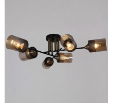 Потолочная люстра Reluce 48460-0.3-06 BK+COPPER