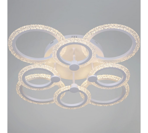 Потолочная люстра Reluce 51150-0.3-4+4 WH Потолочная люстра Reluce 51150-0.3-4+4 WH