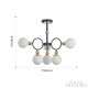 Потолочная люстра Arte Milano Neapolis 274307/6 BK/GD