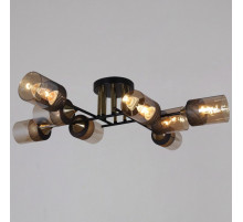 Потолочная люстра Reluce 48460-0.3-08 BK+COPPER