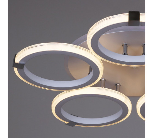 Потолочная люстра Reluce 06319-3.3-05 WH+CR (RGB) Потолочная люстра Reluce 06319-3.3-05 WH+CR (RGB)