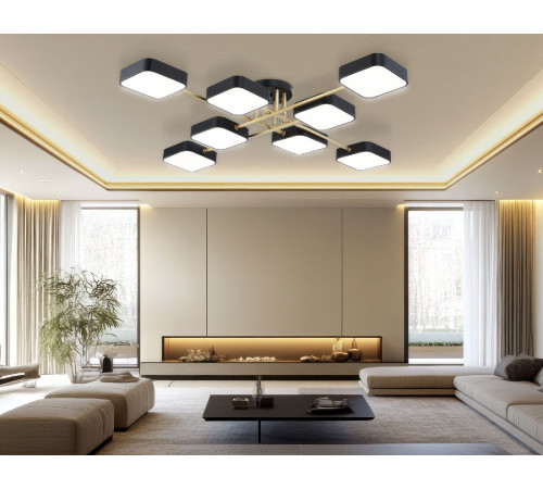 Потолочная люстра Ambrella Light Linetech Comfort FL516348 Потолочная люстра Ambrella Light Linetech Comfort FL516348