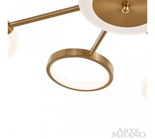 Потолочная люстра Arte Milano Neapolis 277240/8 GD