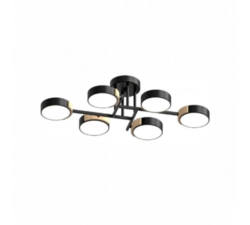 Потолочная люстра LED4U L3211-830 BK Потолочная люстра LED4U L3211-830 BK