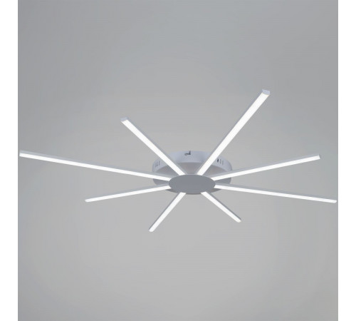 Потолочная люстра Reluce 06543-0.3-4+4 WH Потолочная люстра Reluce 06543-0.3-4+4 WH