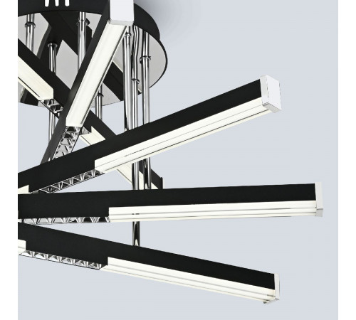 Потолочная люстра LED4U L9371-600 BK Потолочная люстра LED4U L9371-600 BK