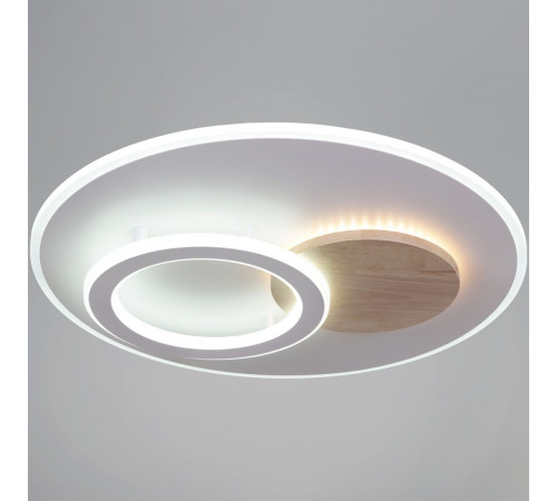 Потолочная люстра Reluce 08397-0.5-470 WH+WOOD