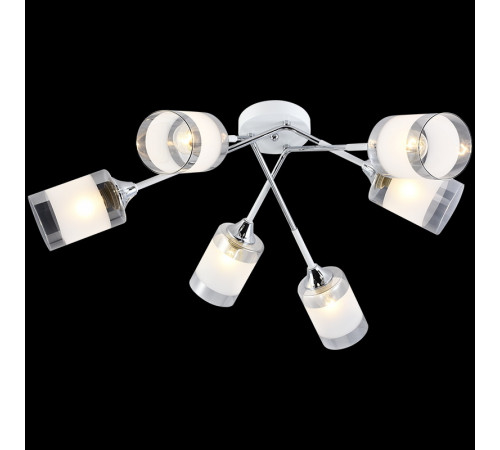 Потолочная люстра Reluce 01354-0.3-06 WH+CR