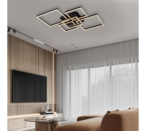 Потолочная люстра LED4U L11041-5 BK Потолочная люстра LED4U L11041-5 BK