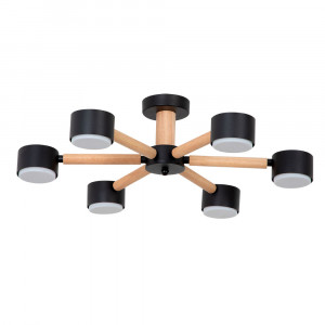 Потолочные люстры Arte Lamp Tenda A1624PL-6BK