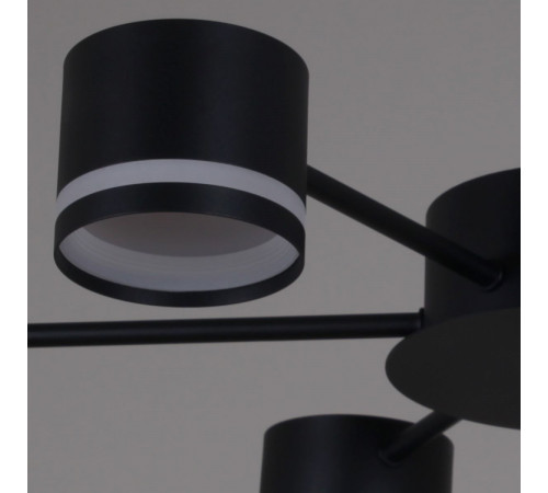 Потолочная люстра Reluce 06730-0.3-10 GX53 BK