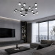 Потолочная люстра Escada Fluxen 120009/15C Black ES0000033L