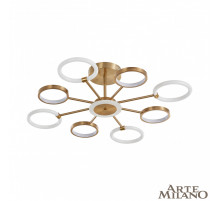 Потолочная люстра Arte Milano Neapolis 277240/8 GD