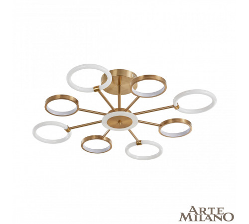 Потолочная люстра Arte Milano Neapolis 277240/8 GD