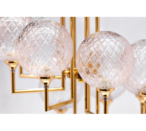 Потолочная люстра Garda Decor K2KG01P-8G