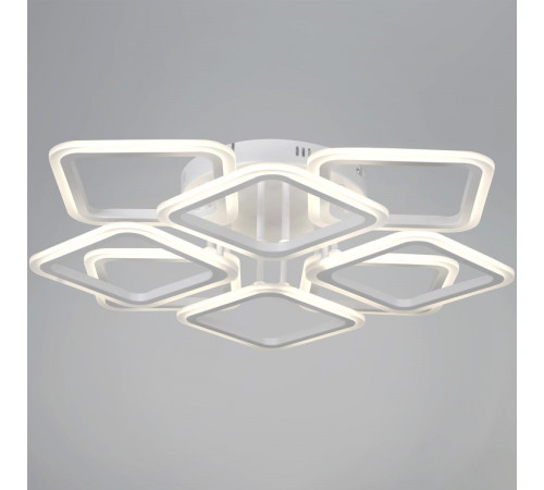 Потолочная люстра Reluce 05105-0.3-4+4 WH Потолочная люстра Reluce 05105-0.3-4+4 WH