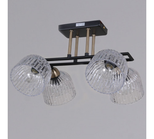 Потолочная люстра Illumico IL0794-4CSQ-25BKAB ELITE