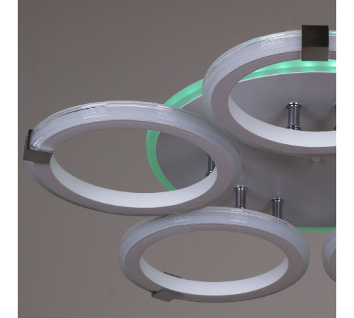 Потолочная люстра Reluce 06319-3.3-05 WH+CR (RGB) Потолочная люстра Reluce 06319-3.3-05 WH+CR (RGB)