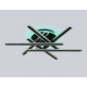 Потолочная люстра Ambrella Light Acrylica Original FA8908
